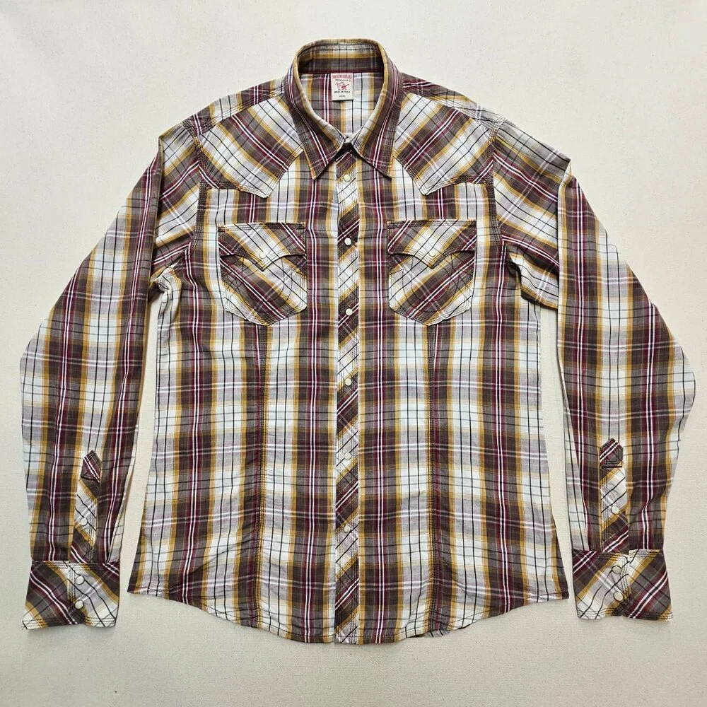 True Religion Western Style Snap Shirt XXXL